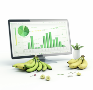 Rank and Performance Reporting From GreenBanana with Search Marketing content writing deliverables and methodology for with a great cost and pricing model used for lead generation
